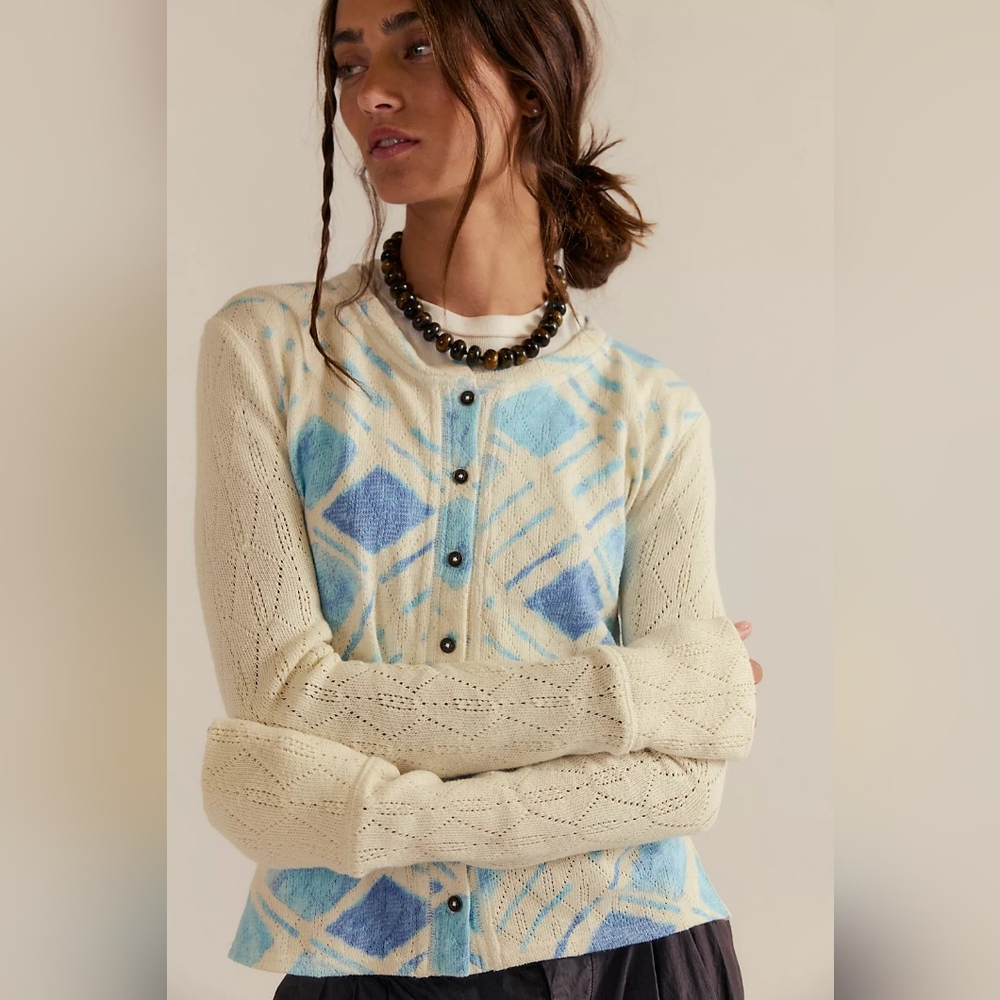 NWT We The Free Too Cool Cardi In L